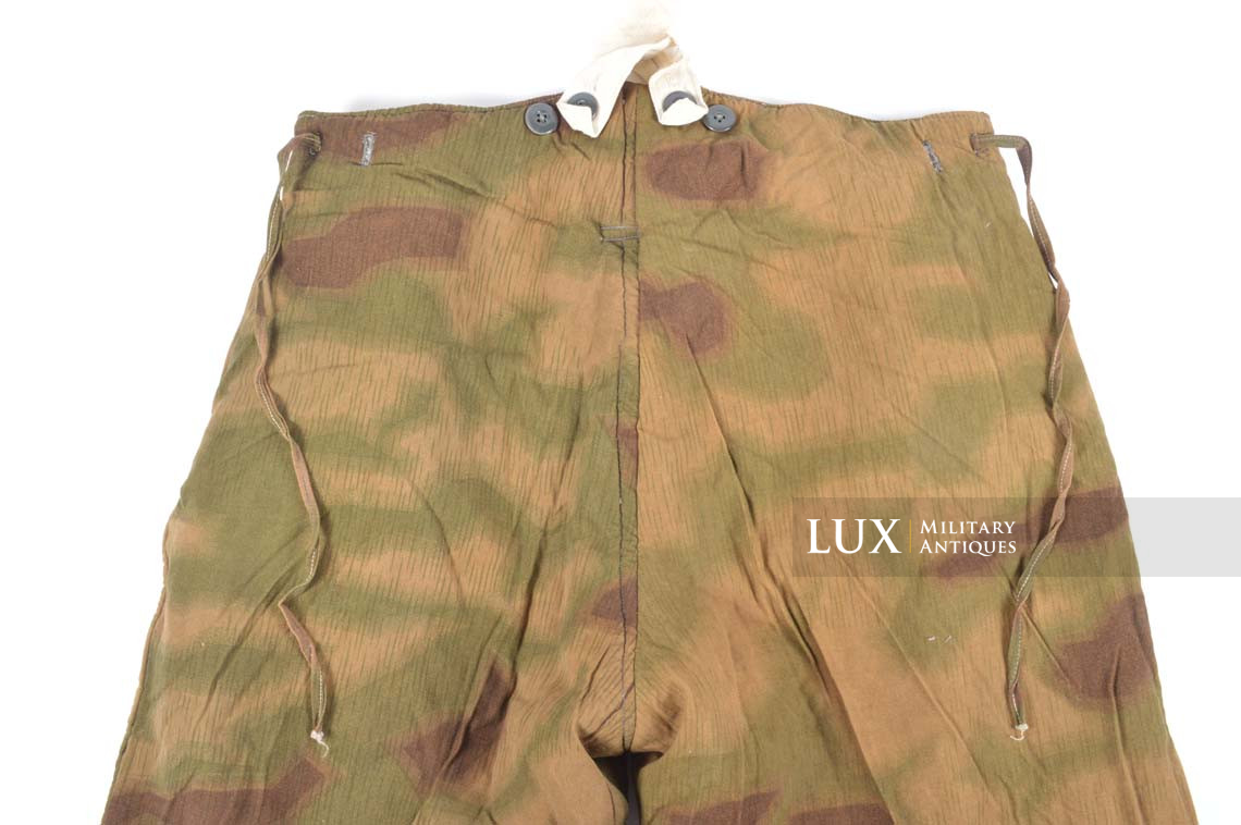 German tan & water camouflage pattern winter reversible combat trousers, « US veteran acquired » - photo 18
