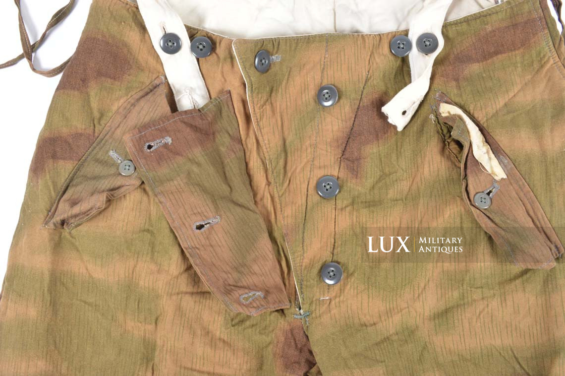German tan & water camouflage pattern winter reversible combat trousers, « US veteran acquired » - photo 12