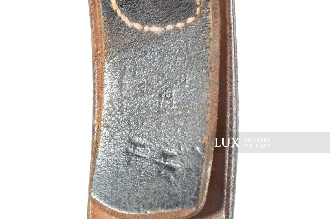 German early-war leather belt, « 1940 » - photo 11