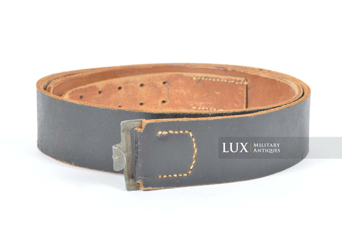 German late-war leather belt, « erg4/44 » - photo 4