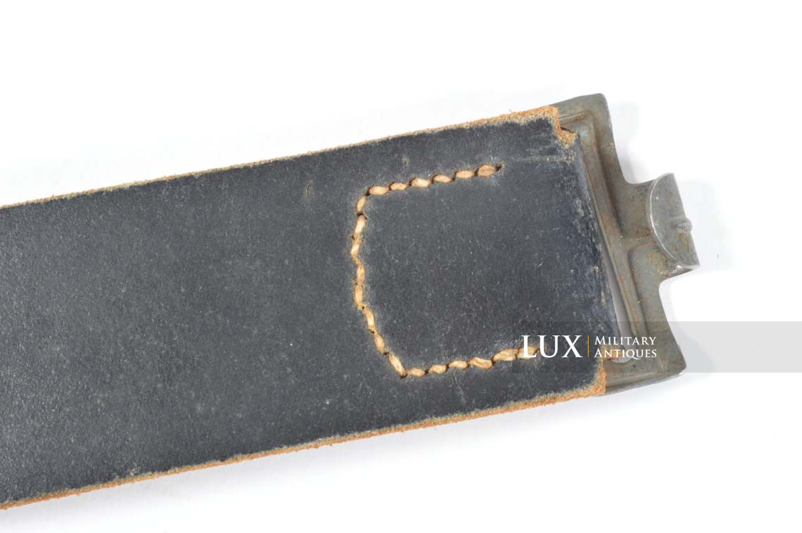 German late-war leather belt, « erg4/44 » - photo 8