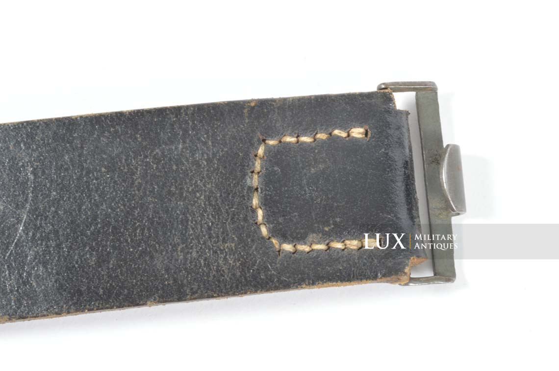 German late-war leather belt, RBNr « 0/0350/0227 » - photo 8