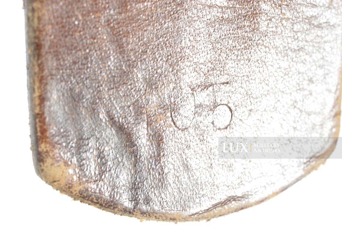 Cuir de ceinturon fin de guerre, RBNr « 0/0350/0227 » - photo 12