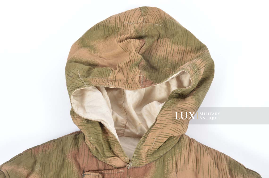 German Heer / Luftwaffe tan & water pattern reversible to white winter camouflage parka - photo 13