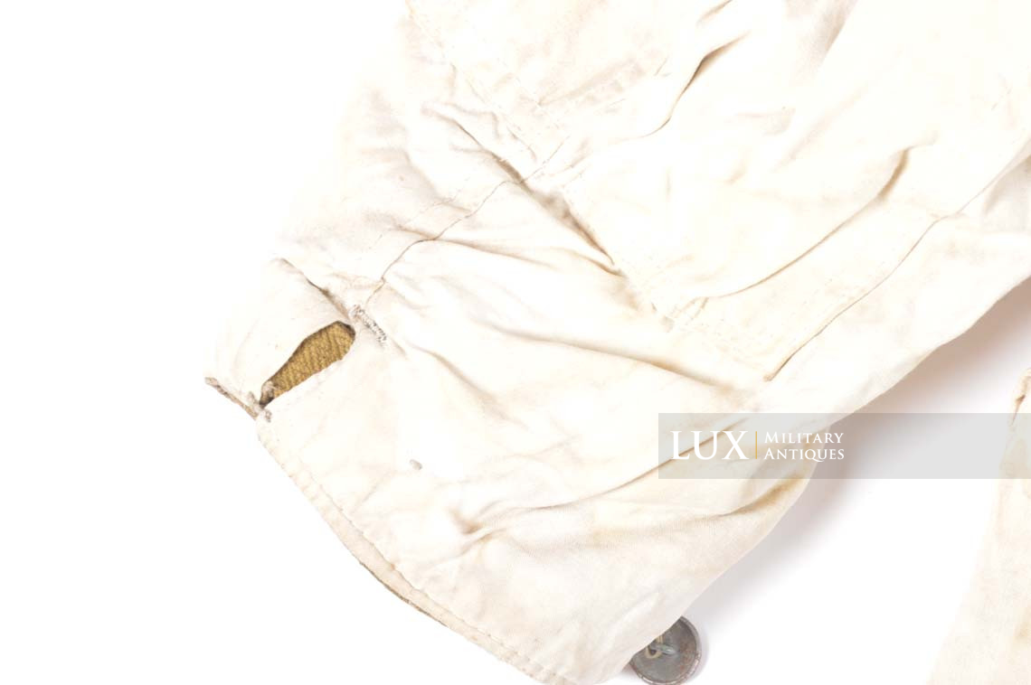 German Heer / Luftwaffe tan & water pattern reversible to white winter camouflage parka - photo 33