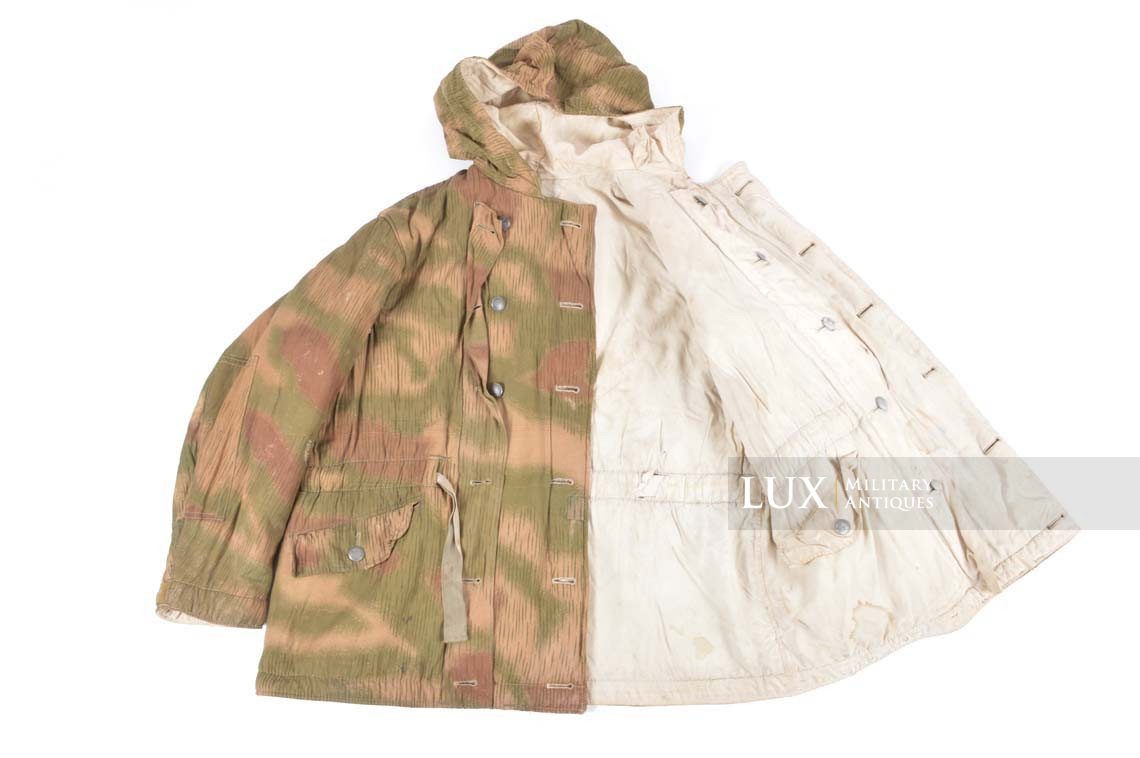 Parka réversible Heer / Luftwaffe camouflage flou - photo 19