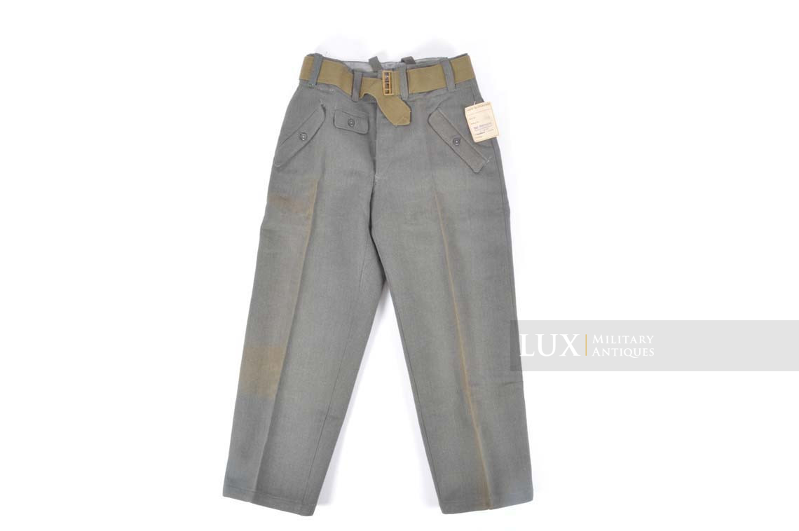 Unissued Heer / Waffen-SS M44 combat trousers, « LAGO / RBNr » - photo 15
