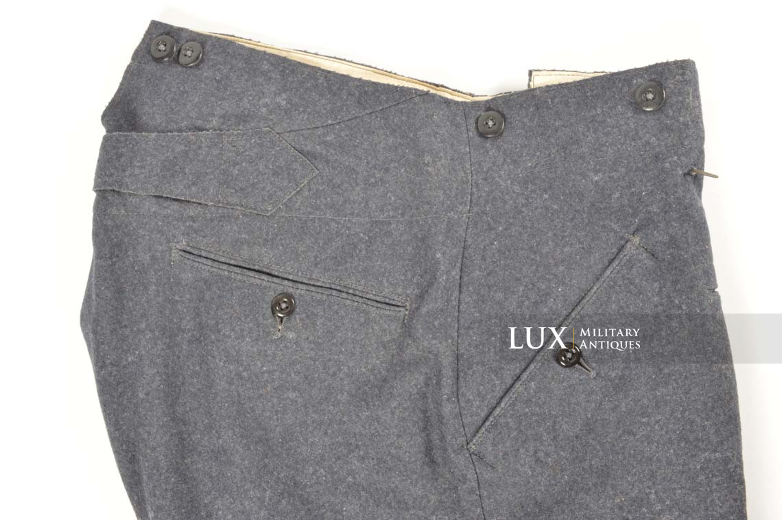 Pantalon M40 Luftwaffe fin de guerre, état neuf, « 1941 » - photo 13