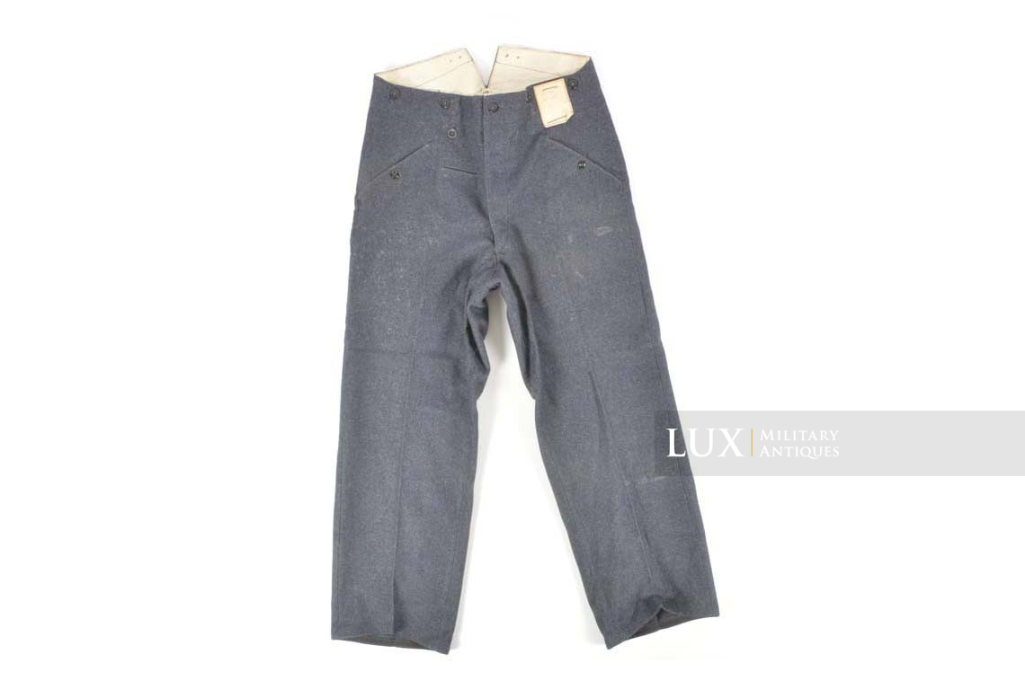 Pantalon M40 Luftwaffe fin de guerre, état neuf, « 1941 » - photo 16