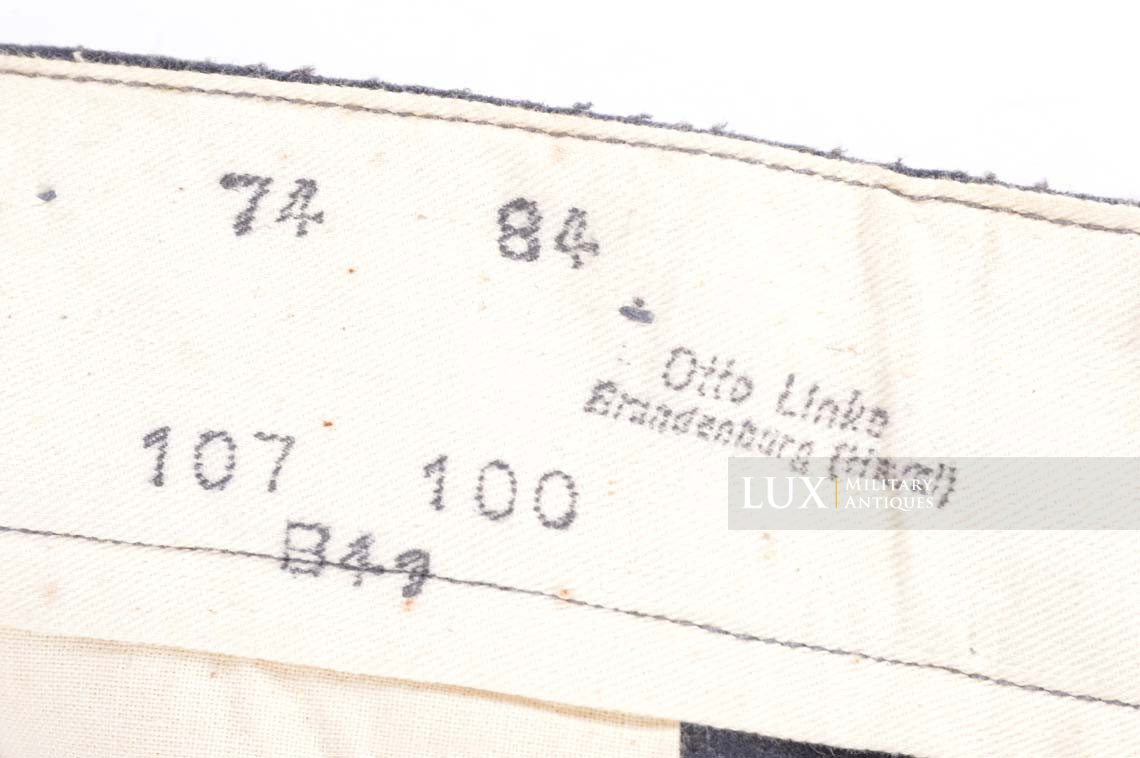 Unissued Luftwaffe M40 combat trousers, « 1941 » - photo 21