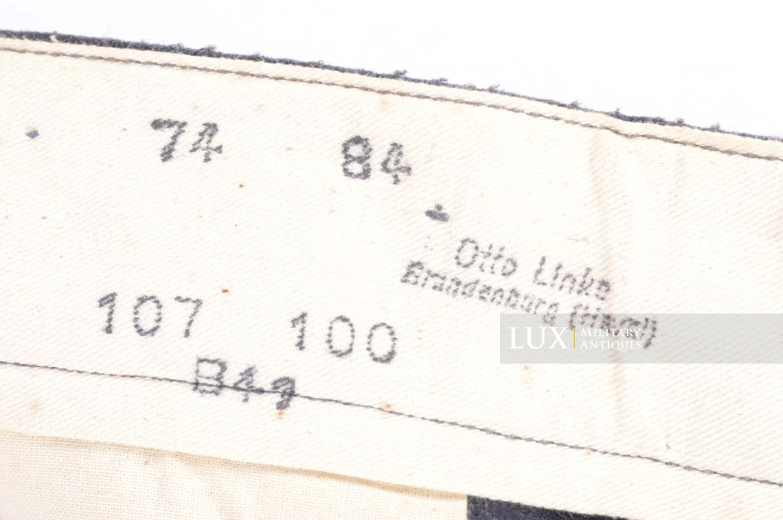 Pantalon M40 Luftwaffe fin de guerre, état neuf, « 1941 » - photo 21