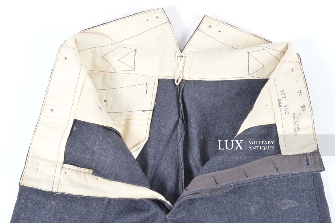 Pantalon M40 Luftwaffe fin de guerre, état neuf, « 1941 » - photo 22