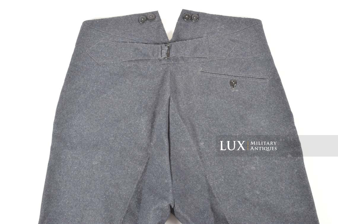 Pantalon M40 Luftwaffe fin de guerre, état neuf, « 1941 » - photo 24