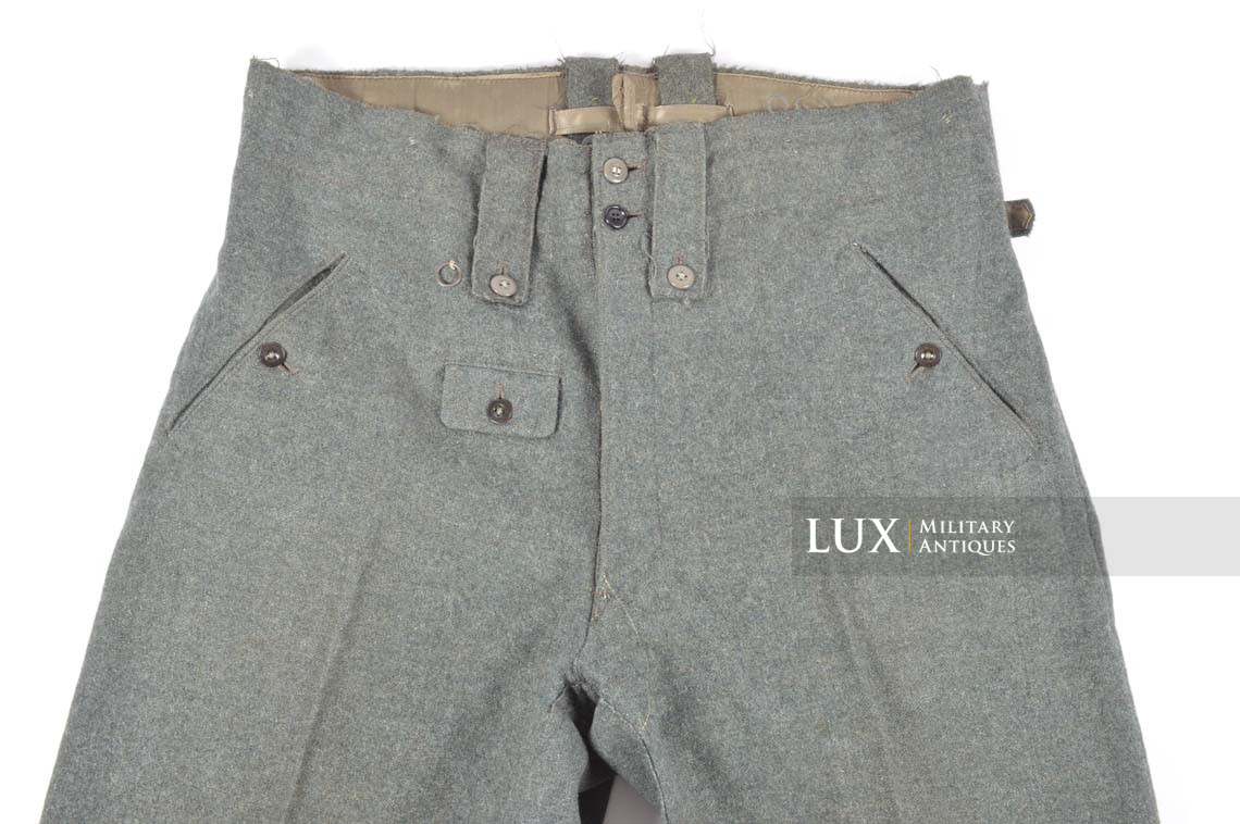 Heer / Waffen-SS M43 combat service trousers, « 1944 » - photo 16