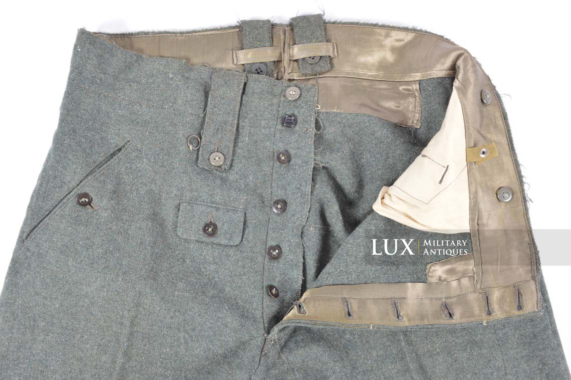 Heer / Waffen-SS M43 combat service trousers, « 1944 » - photo 20