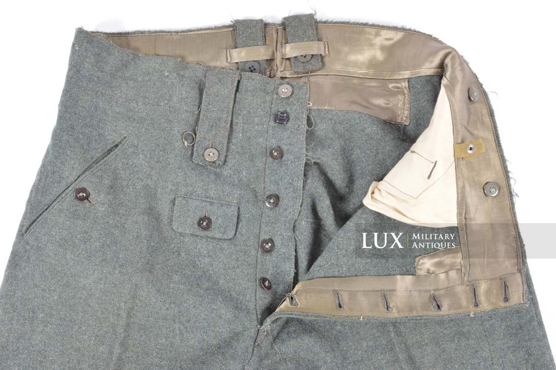 Heer / Waffen-SS M43 combat service trousers, « 1944 » - photo 20