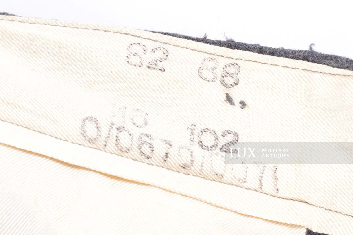 Unissued Luftwaffe M40 combat trousers, « RBNr » - photo 20