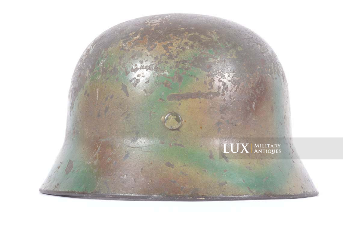 M35 Kriegsmarine three-tone spray camouflage combat helmet, « ET68 » - photo 12