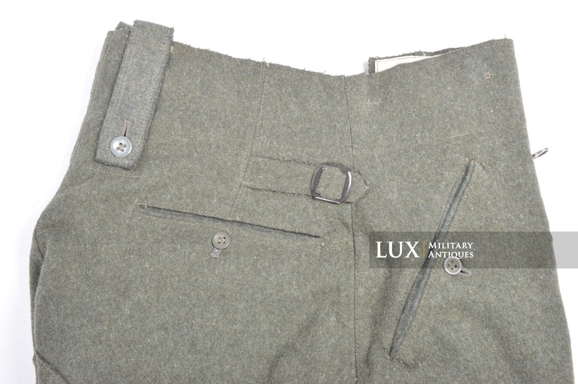 Heer / Waffen-SS M43 combat service trousers, « Keilhose » - photo 11