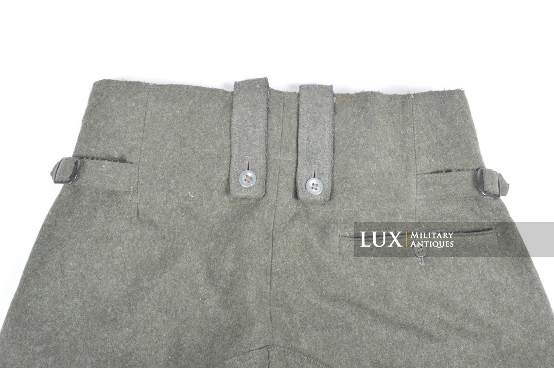 Heer / Waffen-SS M43 combat service trousers, « Keilhose » - photo 26