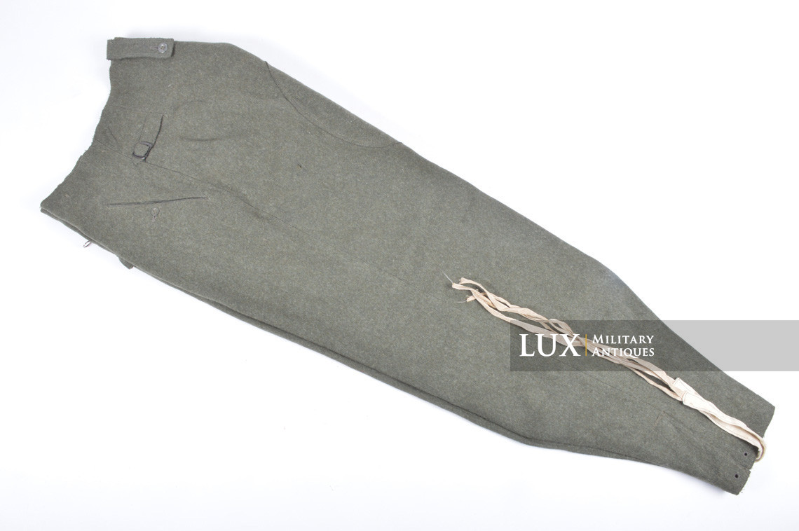 Heer / Waffen-SS M43 combat service trousers, « Keilhose » - photo 4