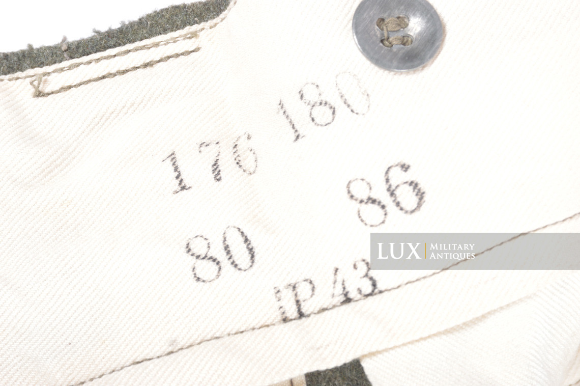 Pantalon M43 Heer/Waffen-SS, « Keilhose » - photo 18
