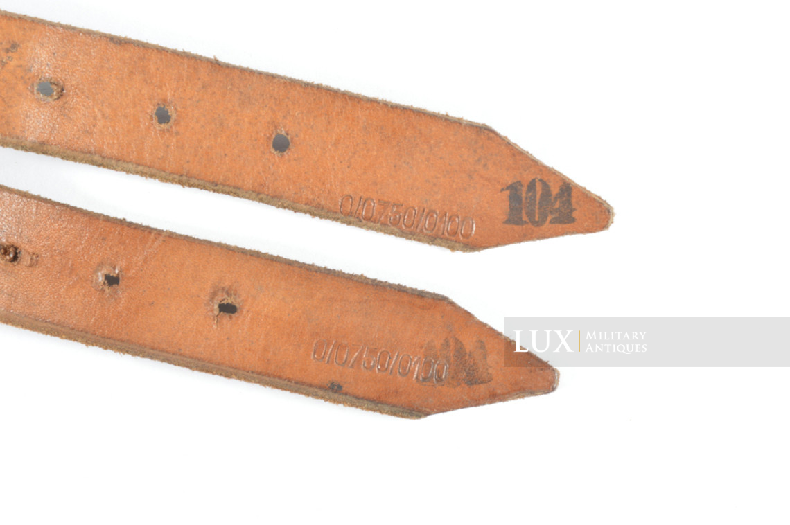 Set de sangles allemandes multi-usages, « RBNr » - photo 11