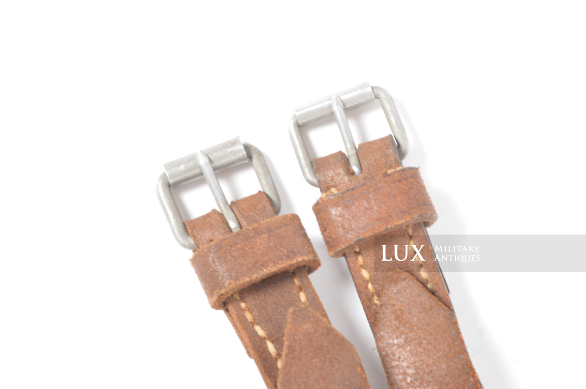 Set de sangles allemandes multi-usage en cuir brun, « 1939 » - photo 7