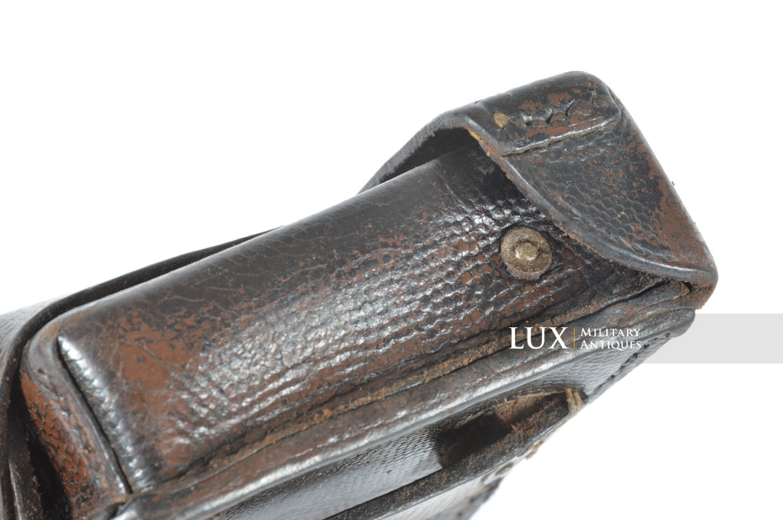 Early German k98 camouflage ammunition pouch, « unit marked » - photo 11