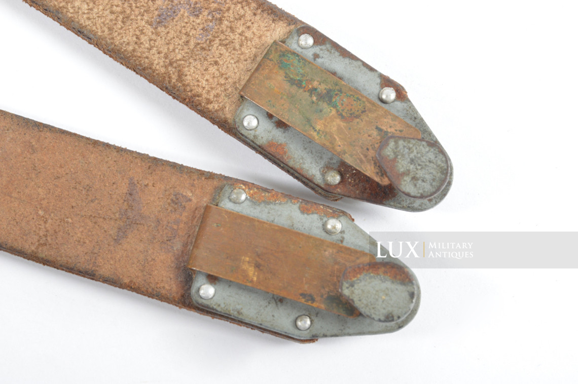 Early German field telephone carrying strap, « 1939 » - photo 13