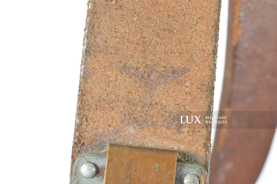 Early German field telephone carrying strap, « 1939 » - photo 16