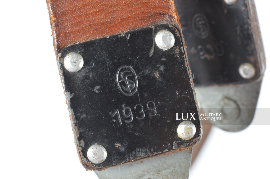 Early German field telephone carrying strap, « 1939 » - photo 9