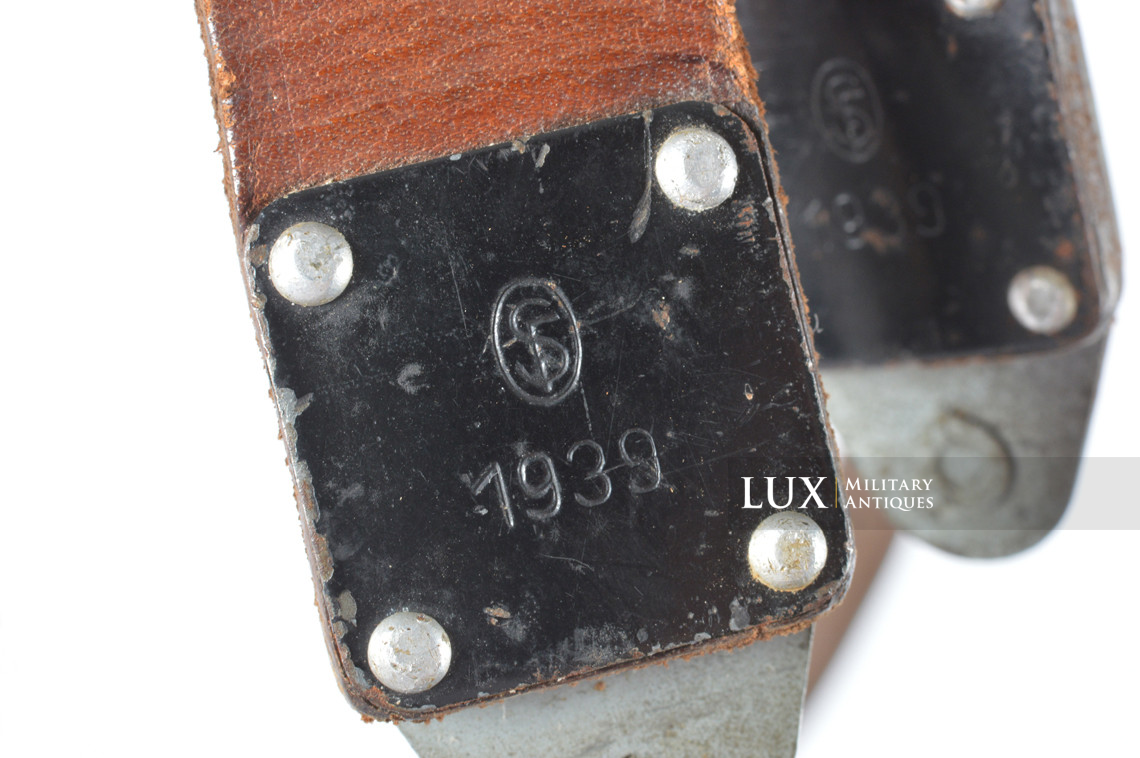 Early German field telephone carrying strap, « 1939 » - photo 9