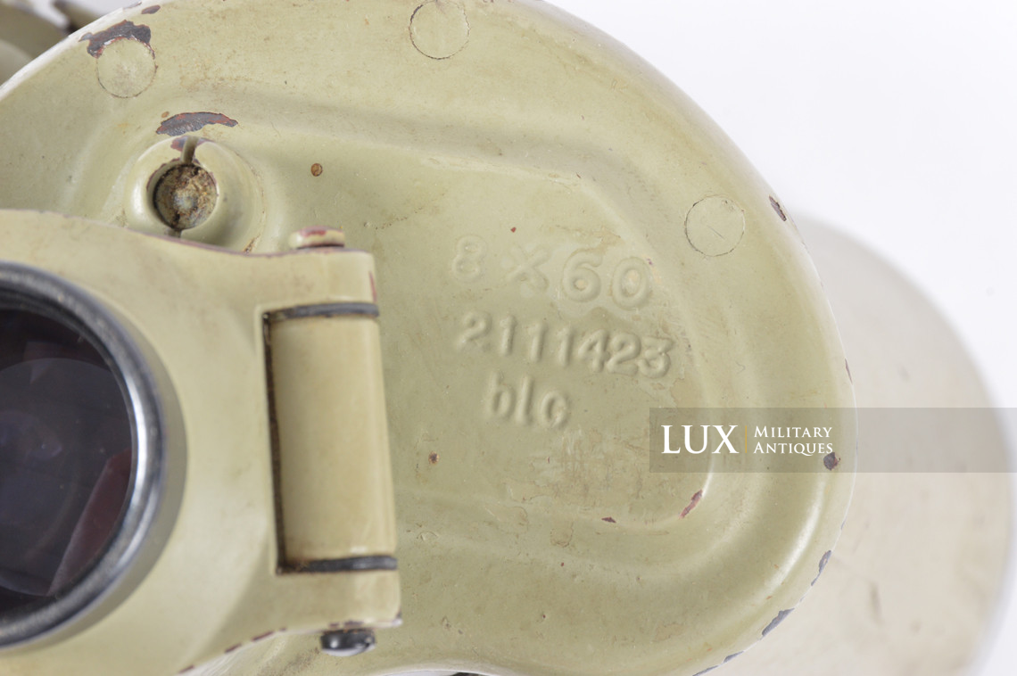 Rare German U-Boat commanders 8x60 power binoculars, « blc / fat-boys » - photo 26