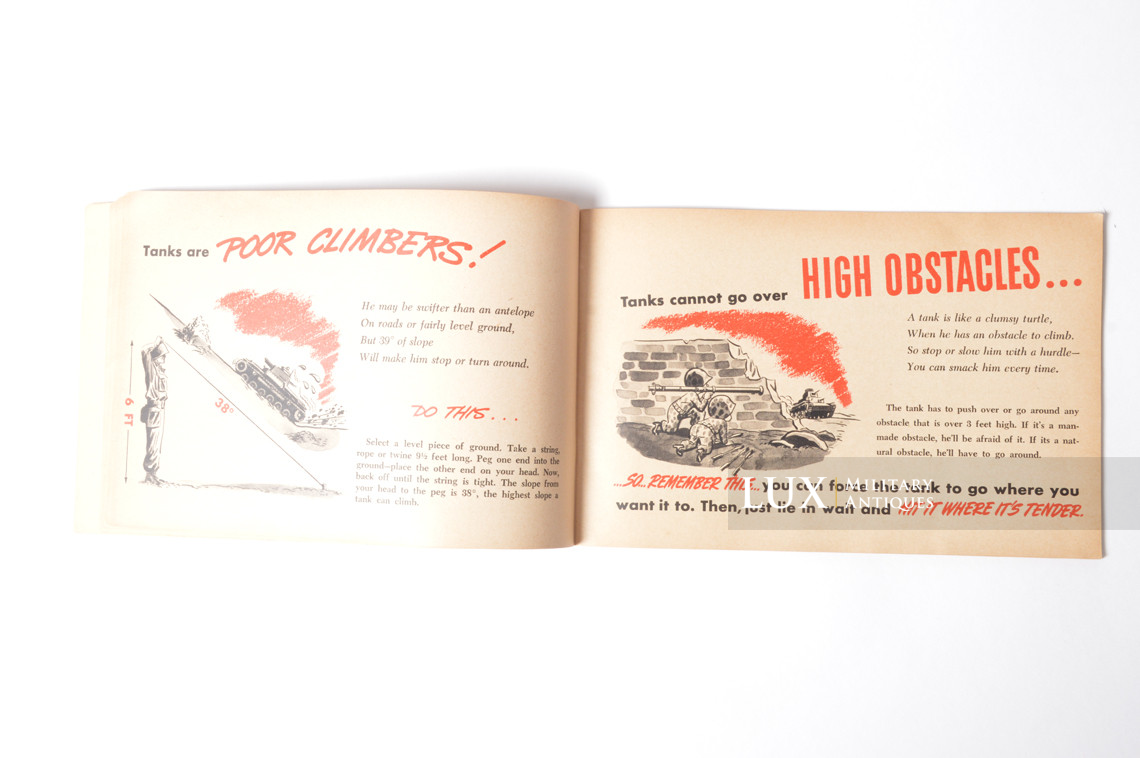 Rare brochure US ARMY sur les chasseurs de chars - photo 16