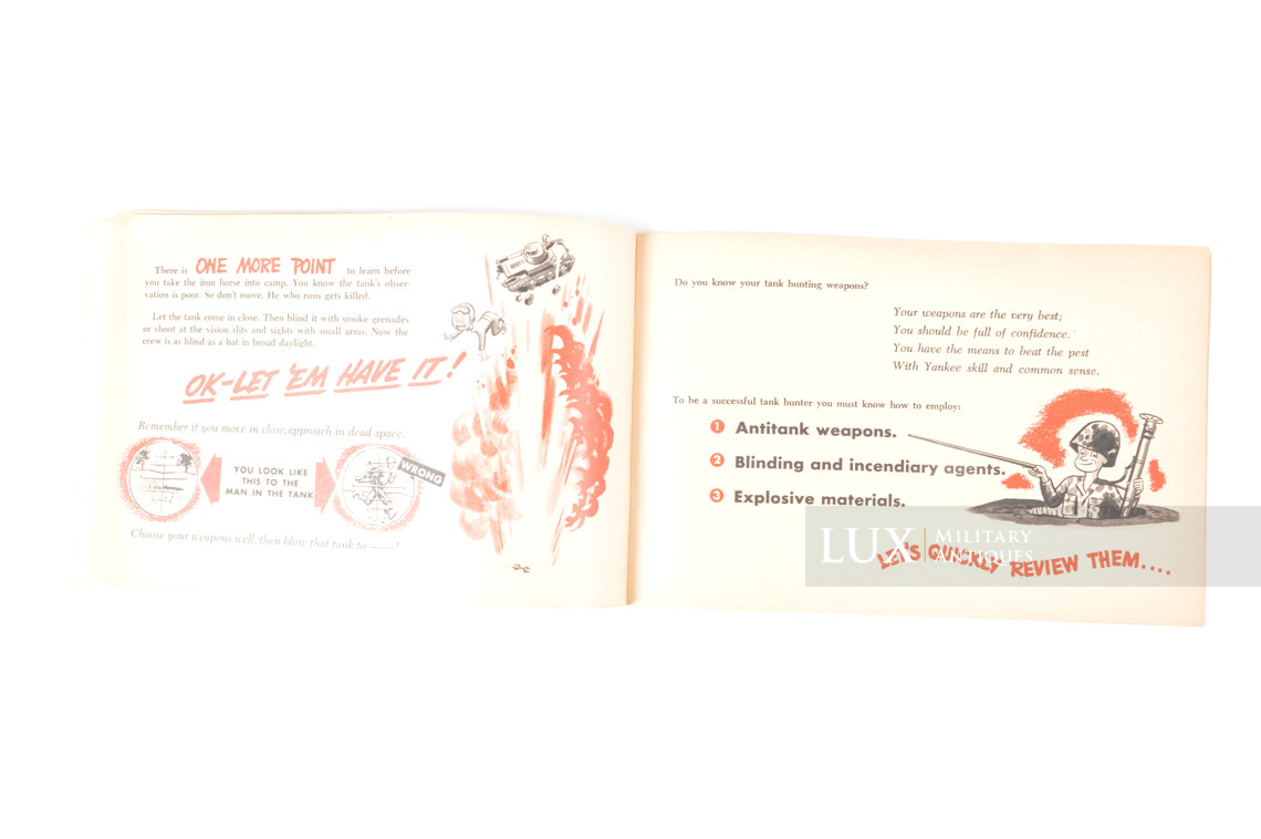 Rare brochure US ARMY sur les chasseurs de chars - photo 18