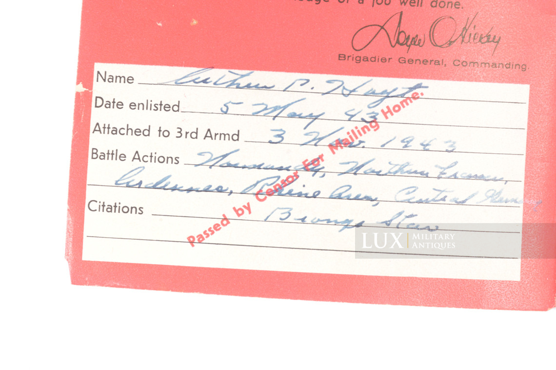 Livret historique de la 3rd Armored Division - photo 8