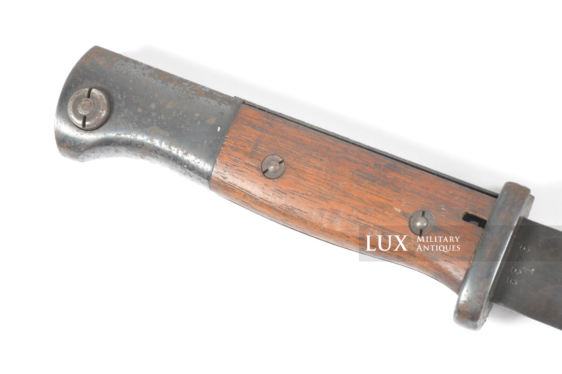 Early German k98 combat bayonet, « 1936 / s 185 » - photo 10