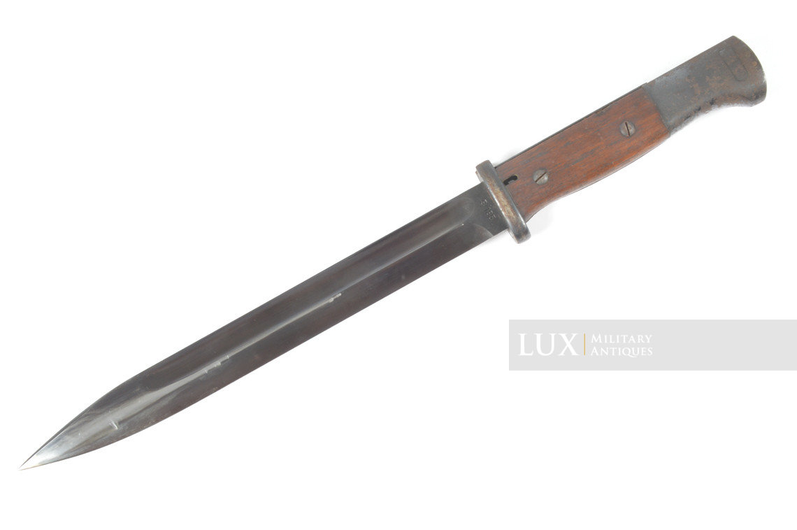 Early German k98 combat bayonet, « 1936 / s 185 » - photo 12