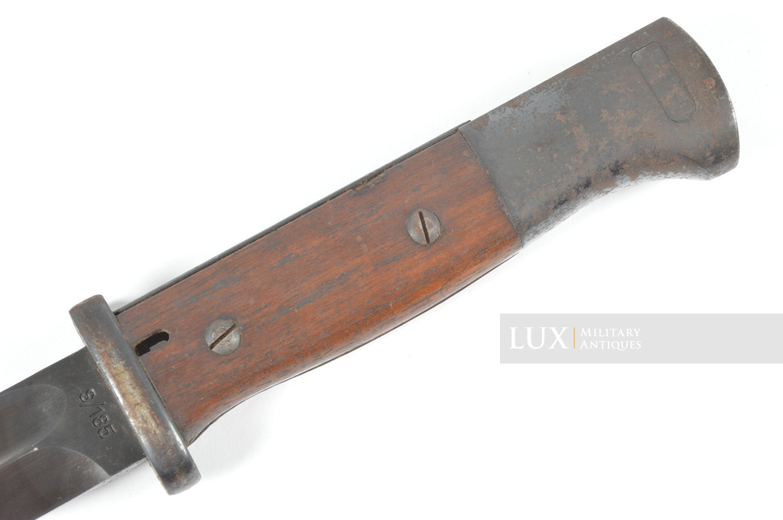 Early German k98 combat bayonet, « 1936 / s 185 » - photo 13