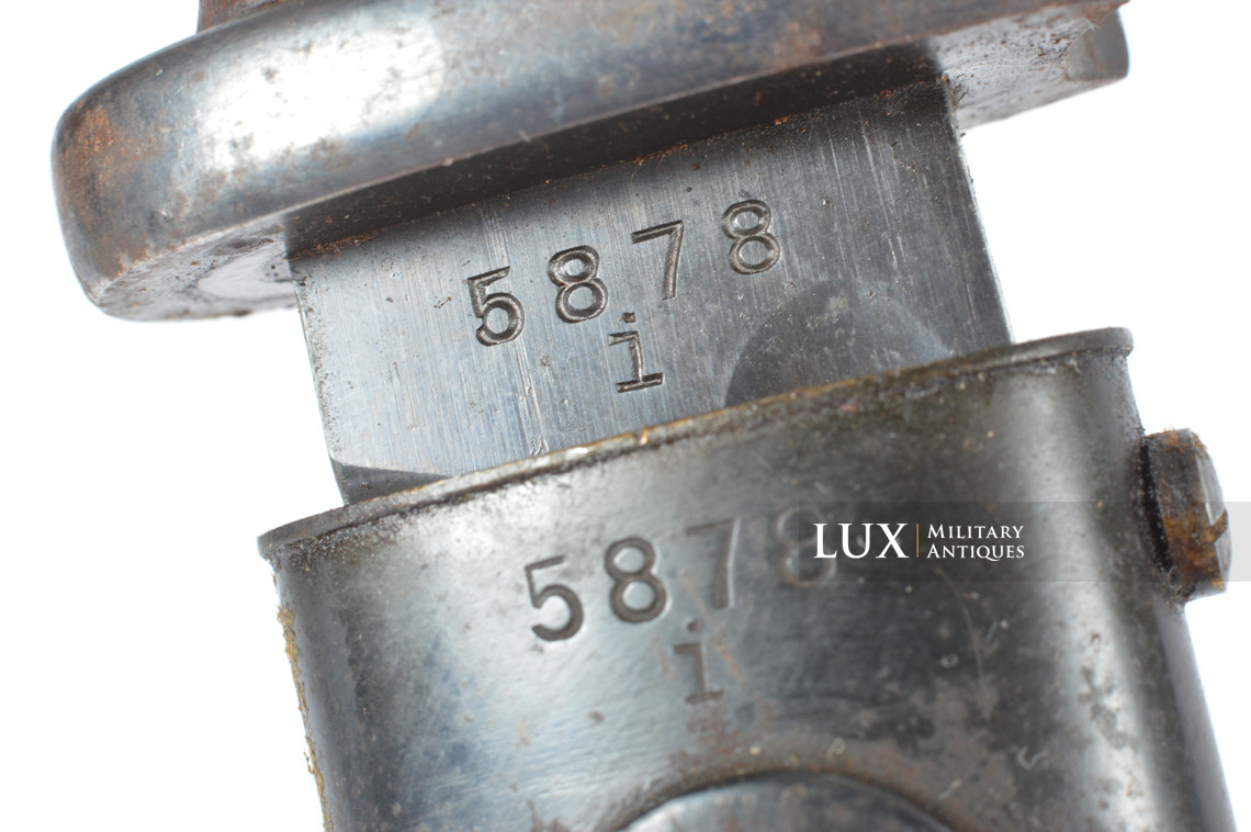 Baïonnette allemande 98k précoce, « 1936 / s 185 » - photo 20