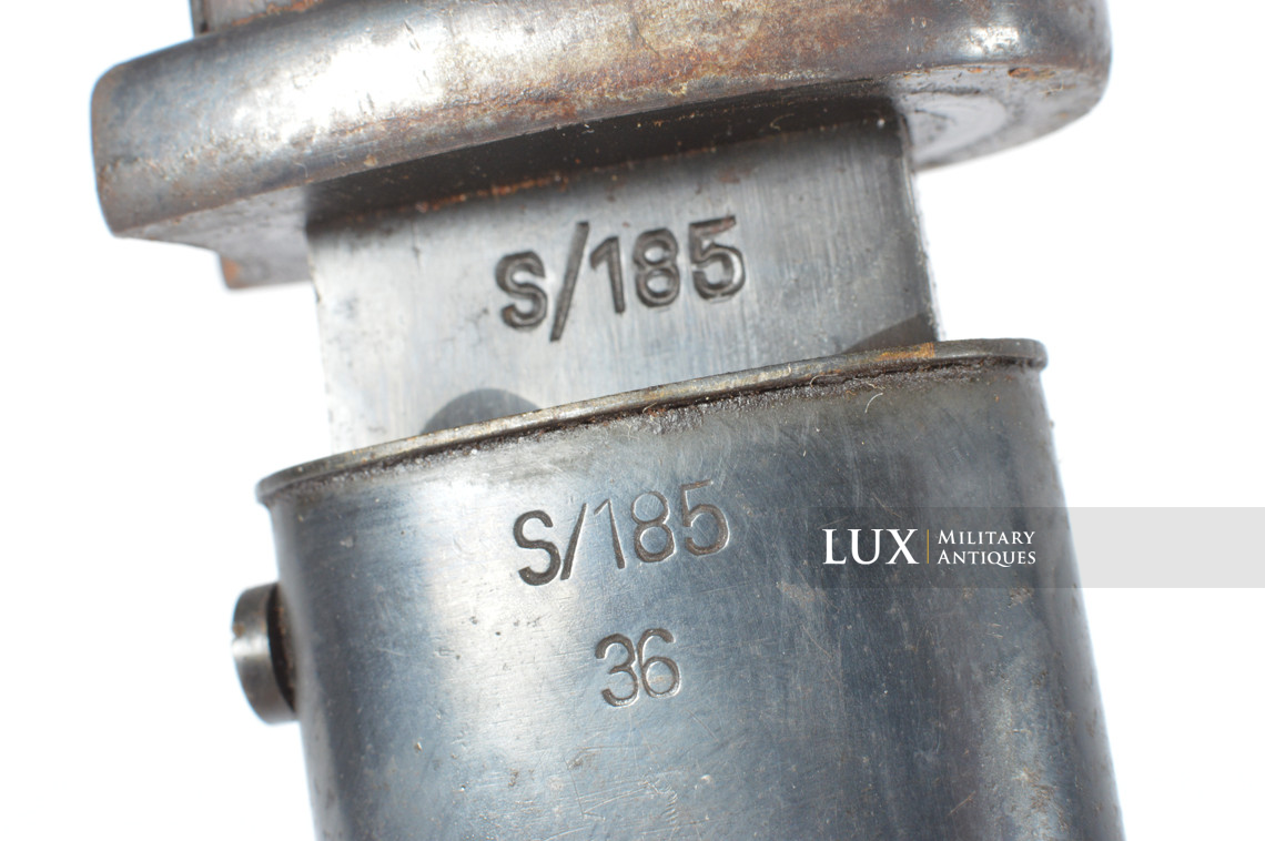 Baïonnette allemande 98k précoce, « 1936 / s 185 » - photo 21