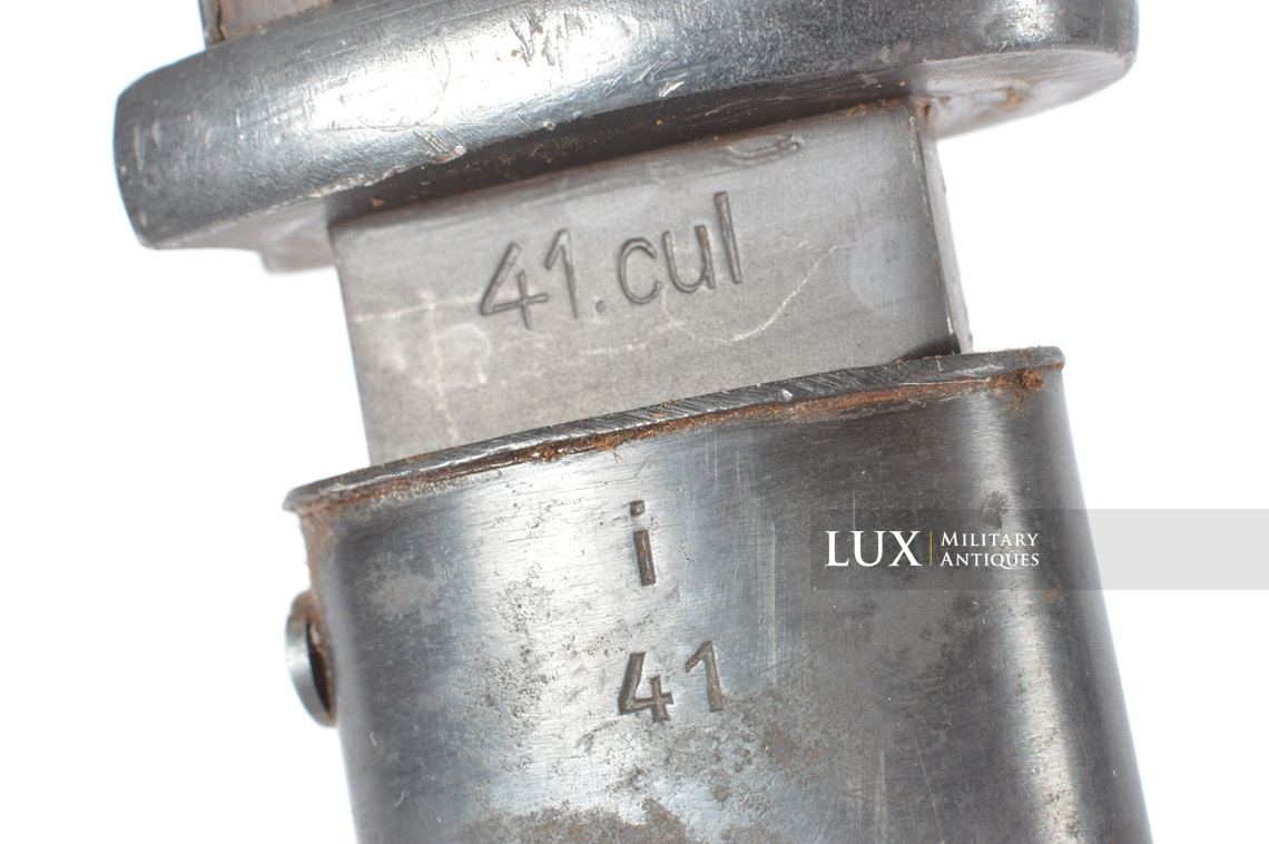 German K98 combat bayonet, « 41.cul » - photo 19