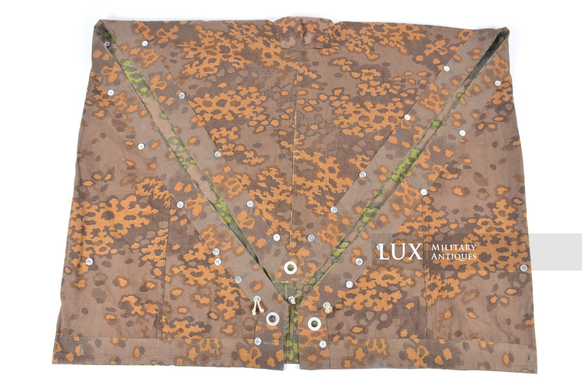 Toile de tente Waffen-SS fin de guerre en quatre parties, état neuf, « feuille de chêne » - photo 20