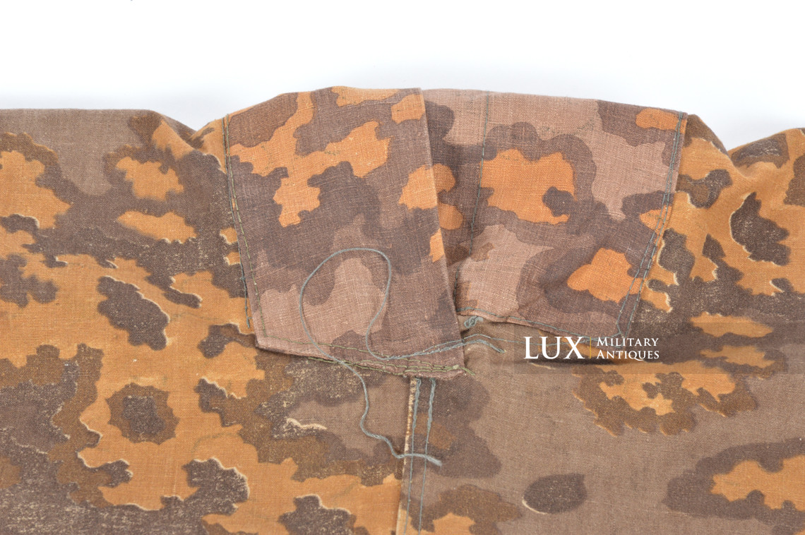 Toile de tente Waffen-SS fin de guerre en quatre parties, état neuf, « feuille de chêne » - photo 24