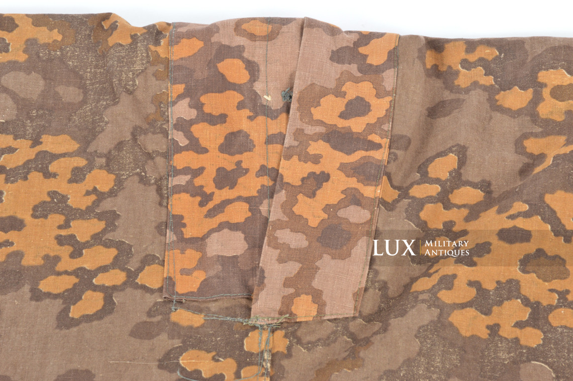 Toile de tente Waffen-SS fin de guerre en quatre parties, état neuf, « feuille de chêne » - photo 31
