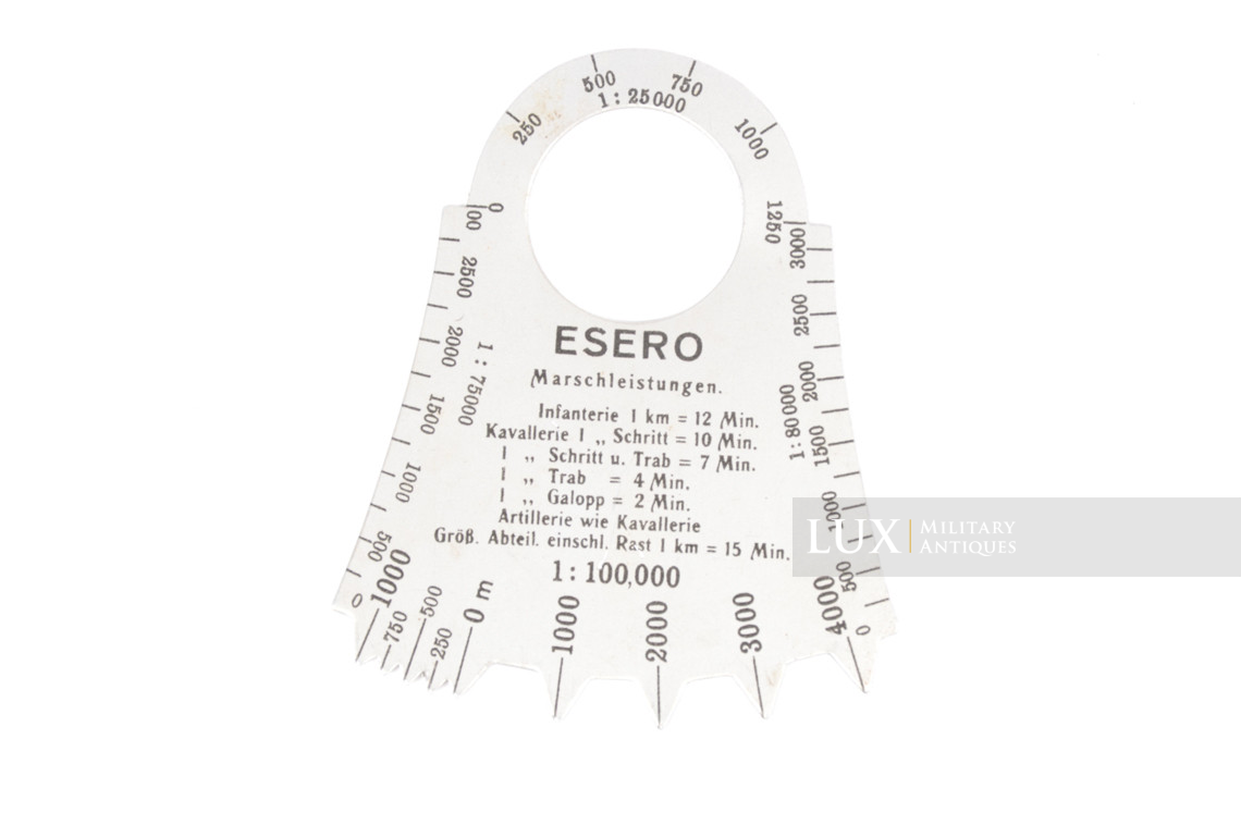 German map distance measuring instrument, « Marschleistungen » - photo 4