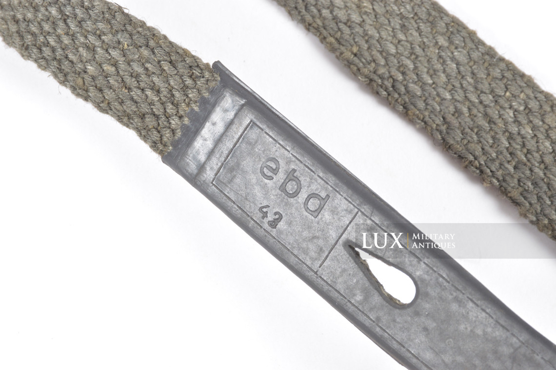 German gasmask canister main shoulder strap, « ebd43 » - photo 9