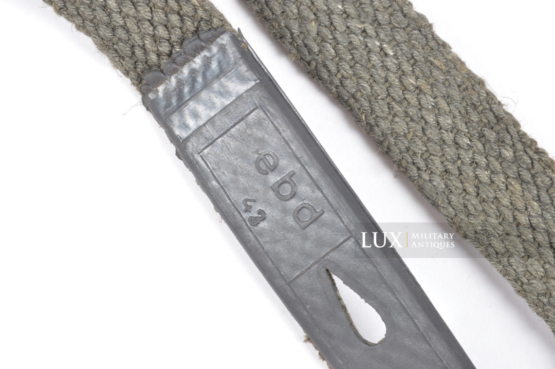 German gasmask canister main shoulder strap, « ebd43 » - photo 9