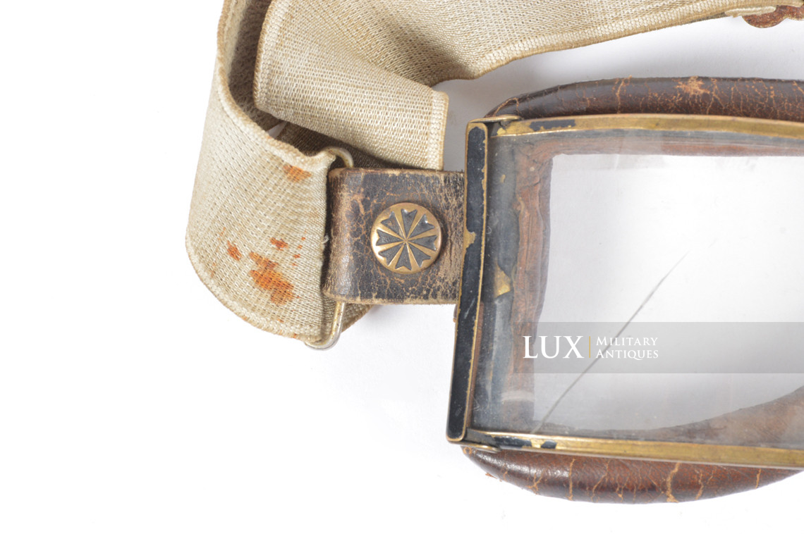 Lunettes précoces de motocycliste allemand, « KRADMELDER » - photo 7